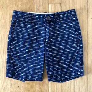 Crewcuts Navy Patterned Shorts